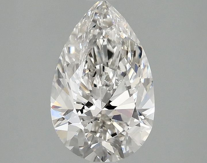 2.03 Carat Pear Shaped Ideal Cut VS1 IGI Certified Lab Grown Diamond