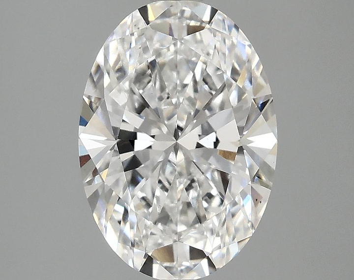 2.5 Carat Oval Shaped Ideal Cut VS2 IGI Certified Lab Grown Diamond