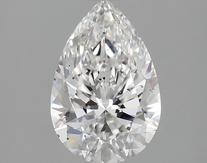 1.53 Carat Pear Shaped Excellent Cut SI1 IGI Certified Lab Grown Diamond