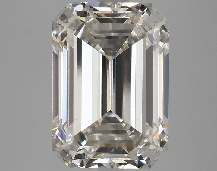 4.88 Carat Emerald Shaped Ideal Cut VS2 IGI Certified Lab Grown Diamond