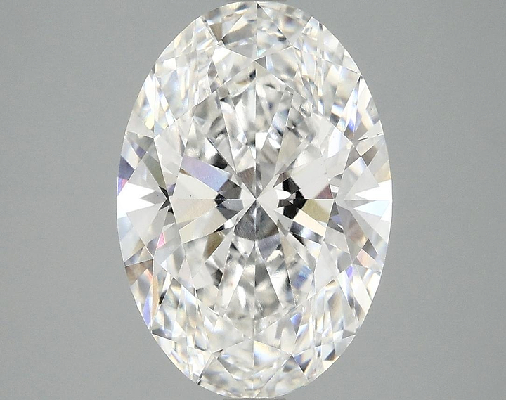 3.96 Carat Oval Shaped Ideal Cut VVS2 IGI Certified Lab Grown Diamond