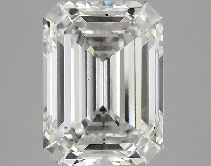 2.88 Carat Emerald Shaped Excellent Cut VS2 IGI Certified Lab Grown Diamond