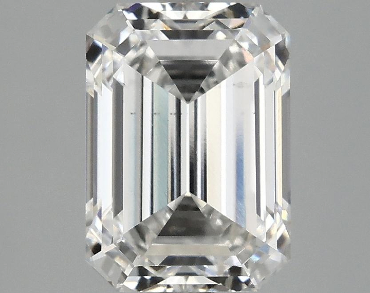 3.1 Carat Emerald Shaped Very Good Cut VS2 IGI Certified Lab Grown Diamond