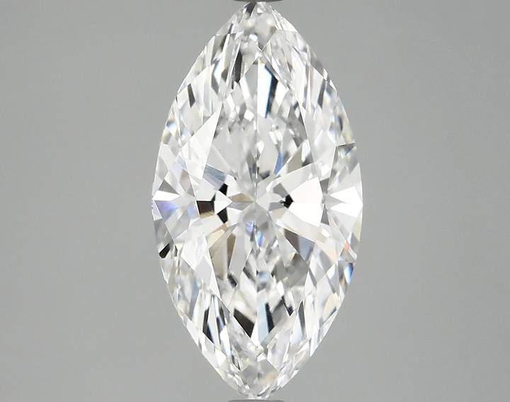 2.98 Carat Marquise Shaped Ideal Cut VVS2 IGI Certified Lab Grown Diamond