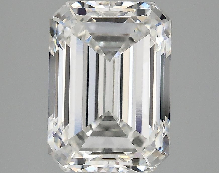 3.09 Carat Emerald Shaped Ideal Cut VS1 IGI Certified Lab Grown Diamond
