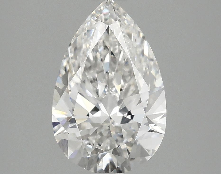 1.97 Carat Pear Shaped Ideal Cut VVS2 IGI Certified Lab Grown Diamond