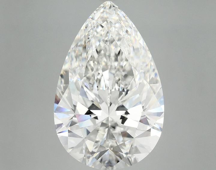 10.4 Carat Pear Shaped Ideal Cut VVS2 IGI Certified Lab Grown Diamond