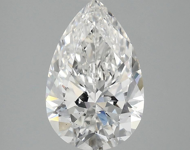 2.05 Carat Pear Shaped Ideal Cut VS2 IGI Certified Lab Grown Diamond