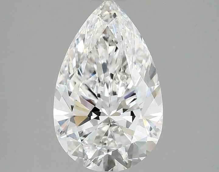 2.08 Carat Pear Shaped Ideal Cut VVS2 IGI Certified Lab Grown Diamond