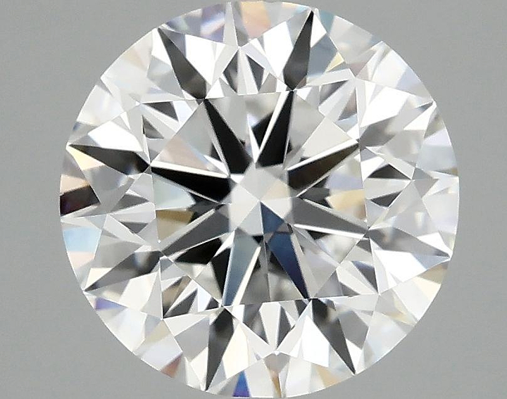 3.01 Carat Round Shaped Excellent Cut VVS2 IGI Certified Lab Grown Diamond