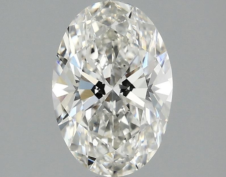 1.47 Carat Oval Shaped Ideal Cut VVS2 IGI Certified Lab Grown Diamond