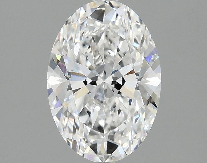 1.43 Carat Oval Shaped Ideal Cut VVS2 IGI Certified Lab Grown Diamond