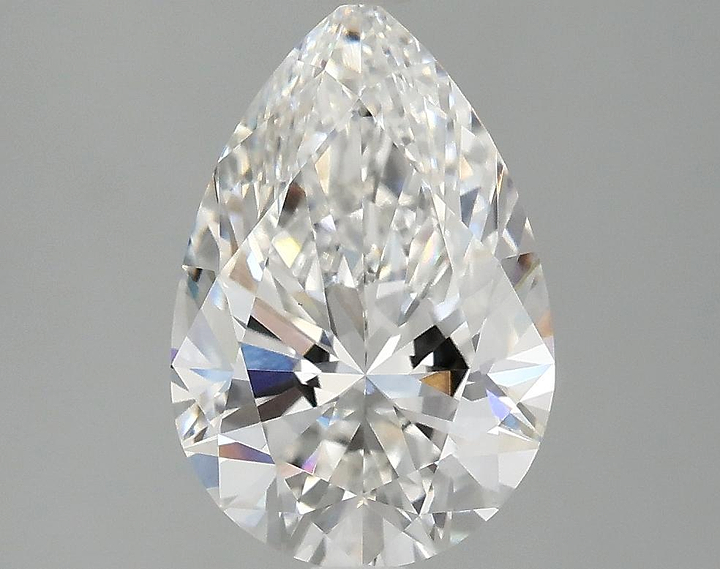 2.5 Carat Pear Shaped Excellent Cut VS1 IGI Certified Lab Grown Diamond