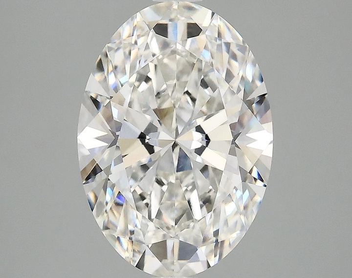 3.09 Carat Oval Shaped Ideal Cut VVS2 IGI Certified Lab Grown Diamond