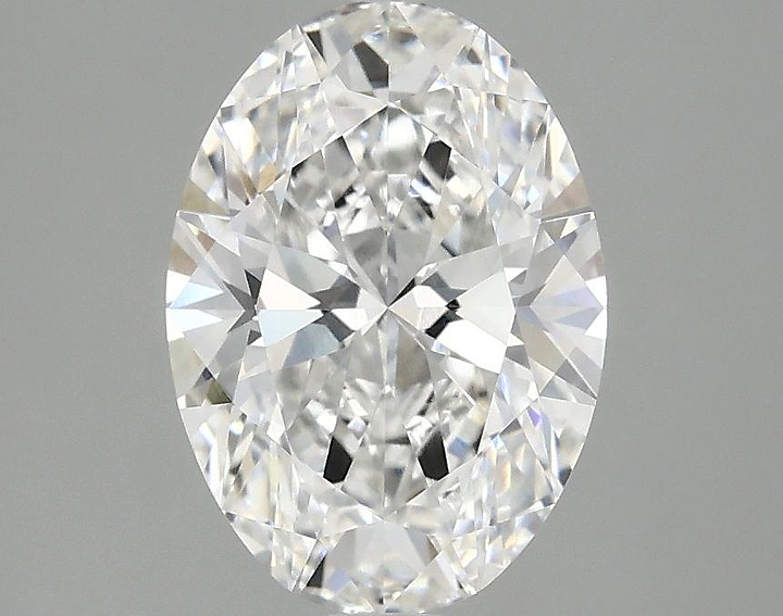2.08 Carat Oval Shaped Ideal Cut VVS2 IGI Certified Lab Grown Diamond