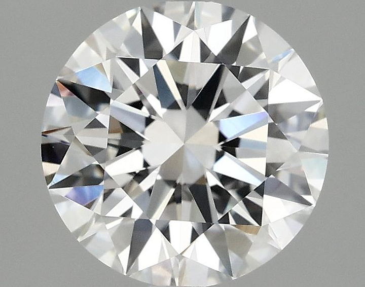 2.06 Carat Round Shaped Ideal Cut VVS2 IGI Certified Lab Grown Diamond