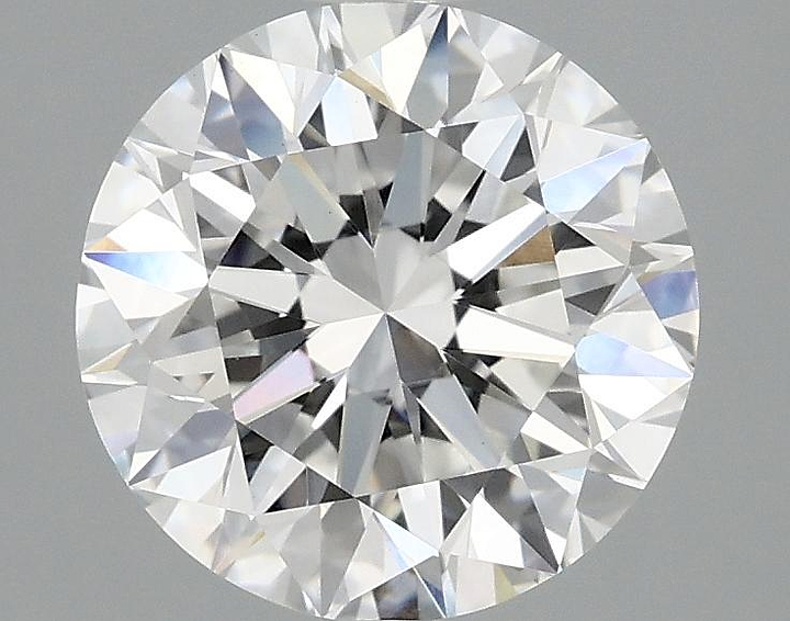 2.53 Carat Round Shaped Excellent Cut VVS2 IGI Certified Lab Grown Diamond