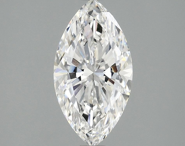 1.47 Carat Marquise Shaped Excellent Cut VVS2 IGI Certified Lab Grown Diamond