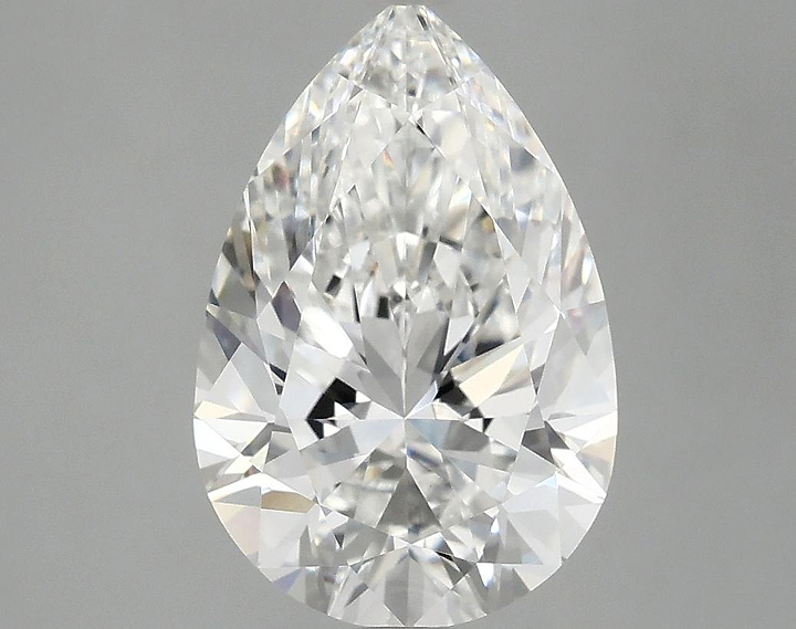 3.05 Carat Pear Shaped Excellent Cut VVS2 IGI Certified Lab Grown Diamond