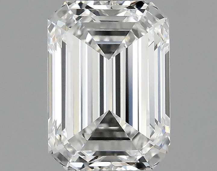 1.06 Carat Emerald Shaped Ideal Cut VVS2 IGI Certified Lab Grown Diamond