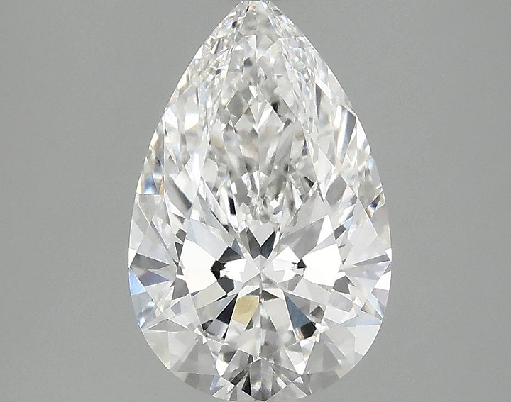 1.99 Carat Pear Shaped Ideal Cut VVS2 IGI Certified Lab Grown Diamond