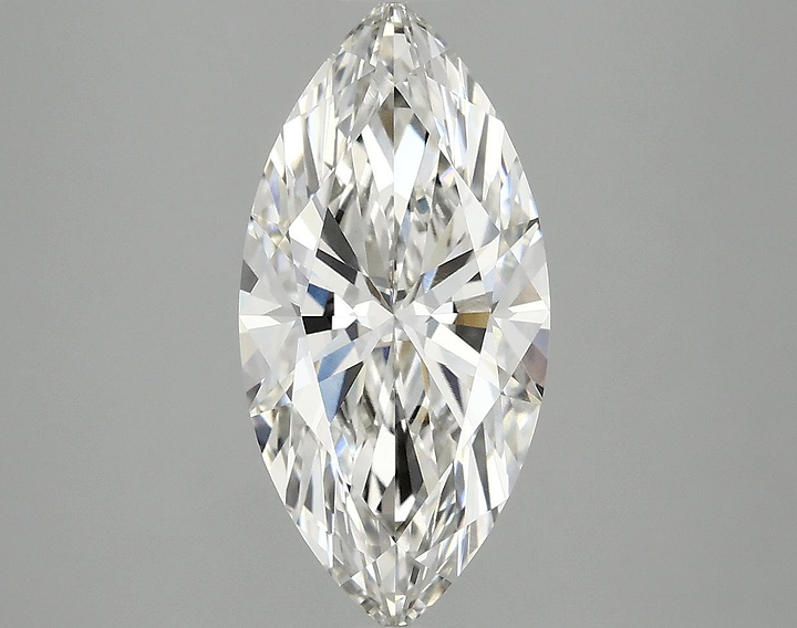 2.58 Carat Marquise Shaped Excellent Cut VS1 IGI Certified Lab Grown Diamond