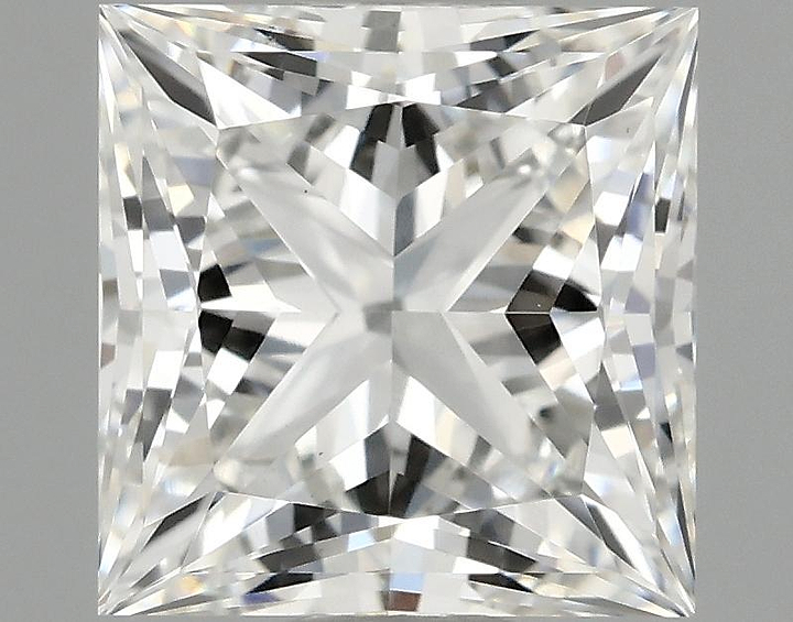 1.08 Carat Princess Shaped Ideal Cut VS1 IGI Certified Lab Grown Diamond