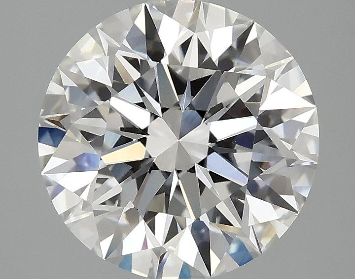3.09 Carat Round Shaped Excellent Cut VVS2 IGI Certified Lab Grown Diamond