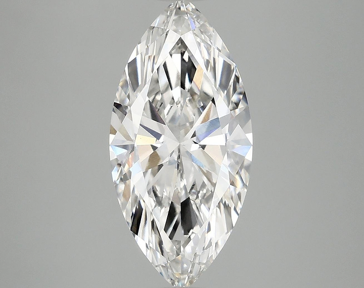3.01 Carat Marquise Shaped Excellent Cut VVS2 IGI Certified Lab Grown Diamond