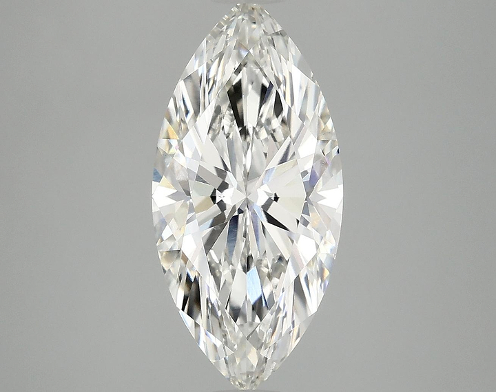3.09 Carat Marquise Shaped Excellent Cut VS1 IGI Certified Lab Grown Diamond