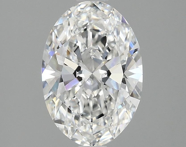 1.61 Carat Oval Shaped Ideal Cut VVS2 IGI Certified Lab Grown Diamond