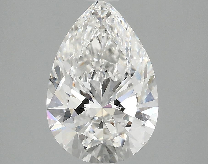 1.97 Carat Pear Shaped Excellent Cut VVS2 IGI Certified Lab Grown Diamond