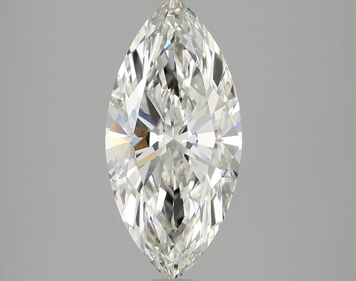2.01 Carat Marquise Shaped Excellent Cut VVS2 IGI Certified Lab Grown Diamond