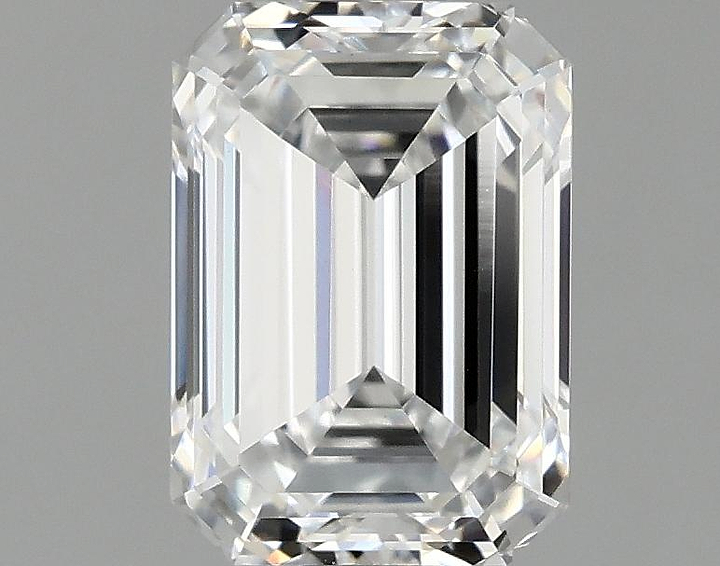 1.06 Carat Emerald Shaped Ideal Cut VVS2 IGI Certified Lab Grown Diamond