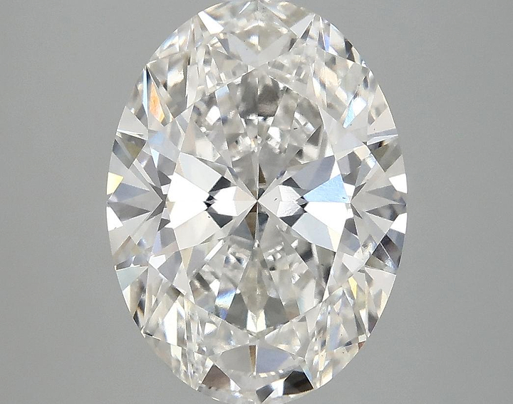 3.93 Carat Oval Shaped Excellent Cut VS2 IGI Certified Lab Grown Diamond