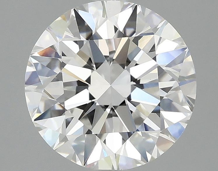 2.51 Carat Round Shaped Ideal Cut VVS2 IGI Certified Lab Grown Diamond