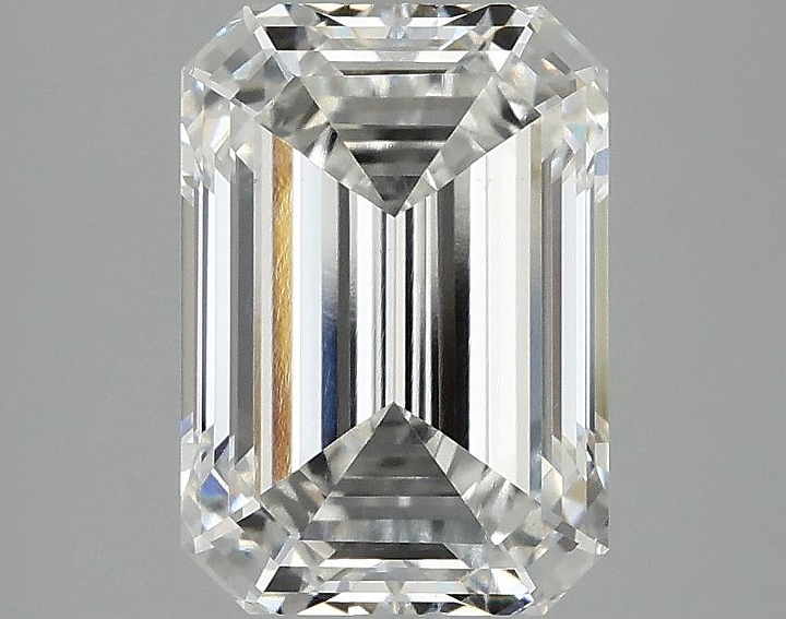 3.1 Carat Emerald Shaped Ideal Cut VS1 IGI Certified Lab Grown Diamond