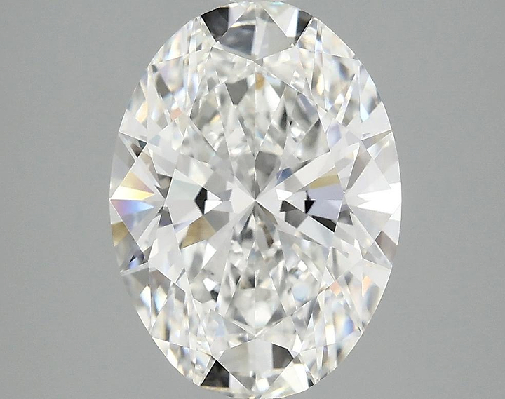3.1 Carat Oval Shaped Ideal Cut VVS2 IGI Certified Lab Grown Diamond