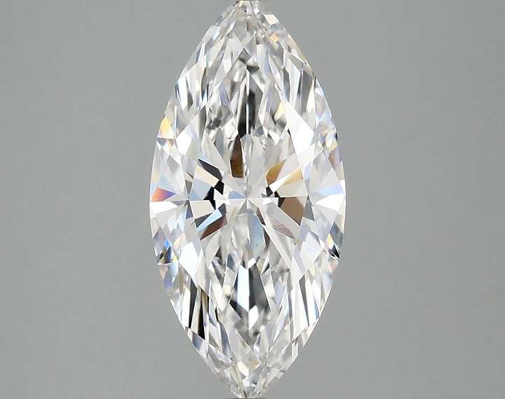 2.08 Carat Marquise Shaped Excellent Cut VS1 IGI Certified Lab Grown Diamond