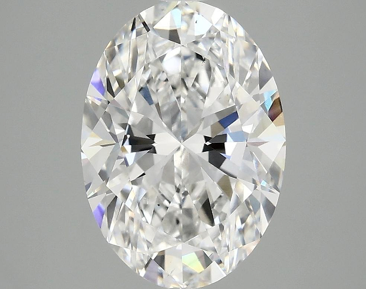 3.08 Carat Oval Shaped Ideal Cut VS2 IGI Certified Lab Grown Diamond