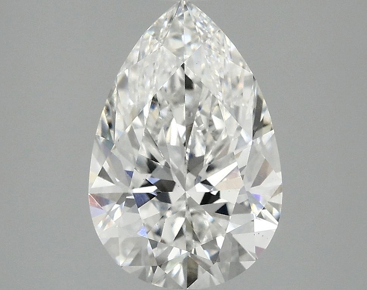 2.51 Carat Pear Shaped Excellent Cut VS1 IGI Certified Lab Grown Diamond