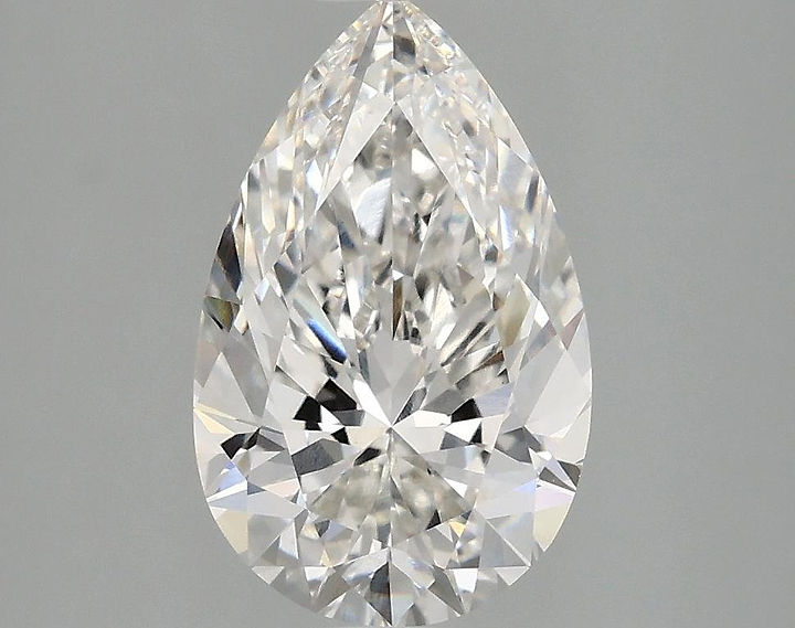 2.34 Carat Pear Shaped Ideal Cut VVS2 IGI Certified Lab Grown Diamond