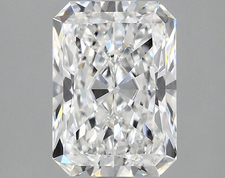 2.01 Carat Radiant Shaped Ideal Cut VVS2 IGI Certified Lab Grown Diamond