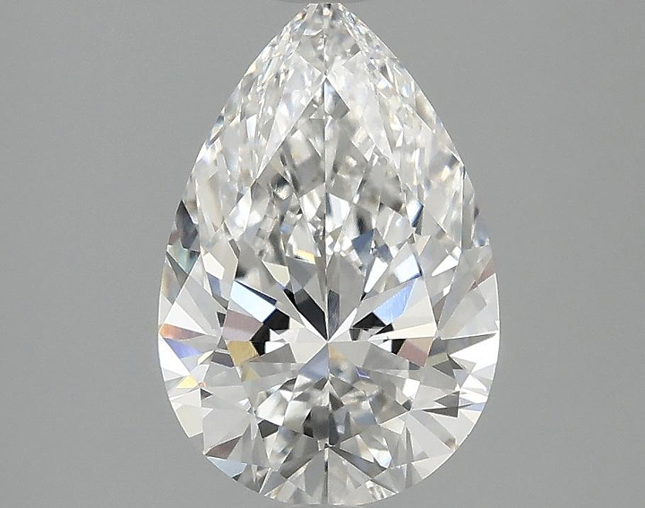 1.97 Carat Pear Shaped Excellent Cut VVS2 IGI Certified Lab Grown Diamond