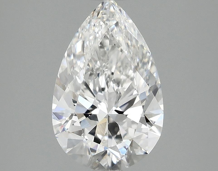 2.05 Carat Pear Shaped Ideal Cut VS1 IGI Certified Lab Grown Diamond
