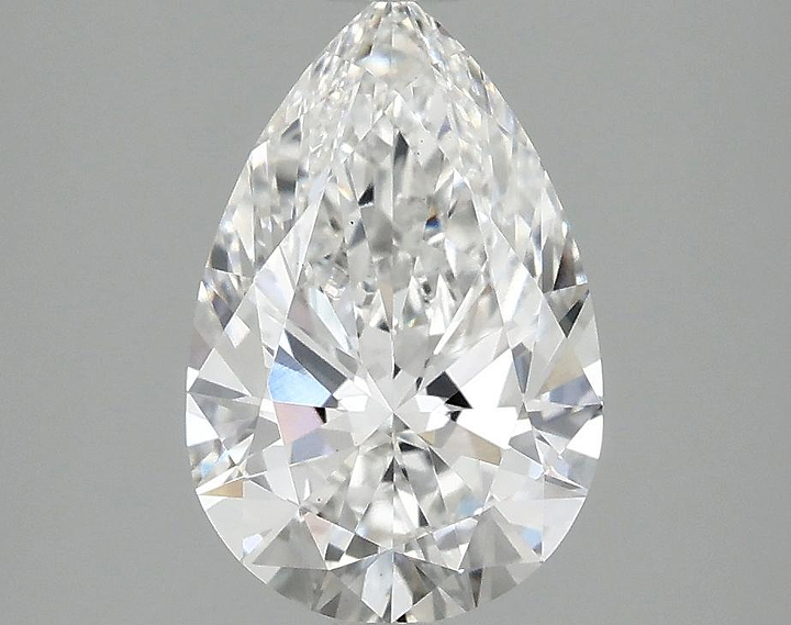 2.02 Carat Pear Shaped Excellent Cut VS1 IGI Certified Lab Grown Diamond