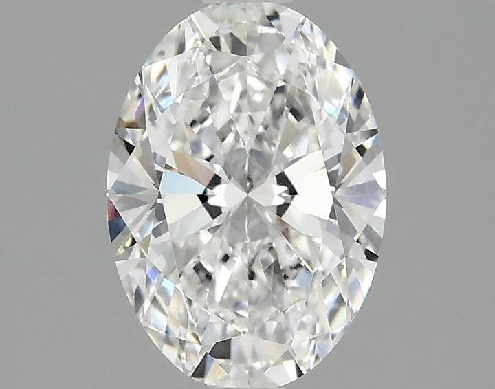 1.5 Carat Oval Shaped Ideal Cut VVS2 IGI Certified Lab Grown Diamond