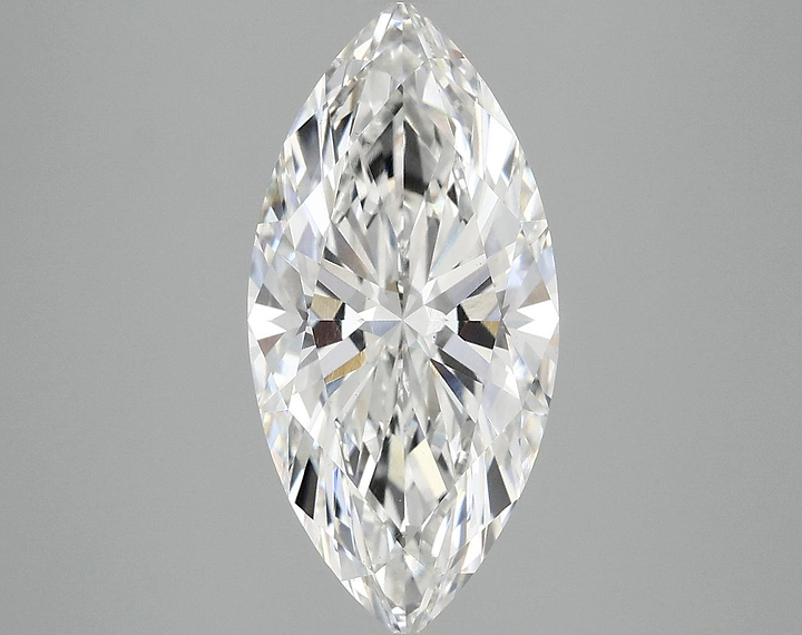 3.08 Carat Marquise Shaped Excellent Cut VS1 IGI Certified Lab Grown Diamond
