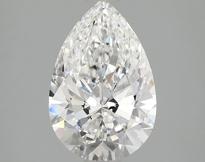 1.98 Carat Pear Shaped Excellent Cut VVS2 IGI Certified Lab Grown Diamond