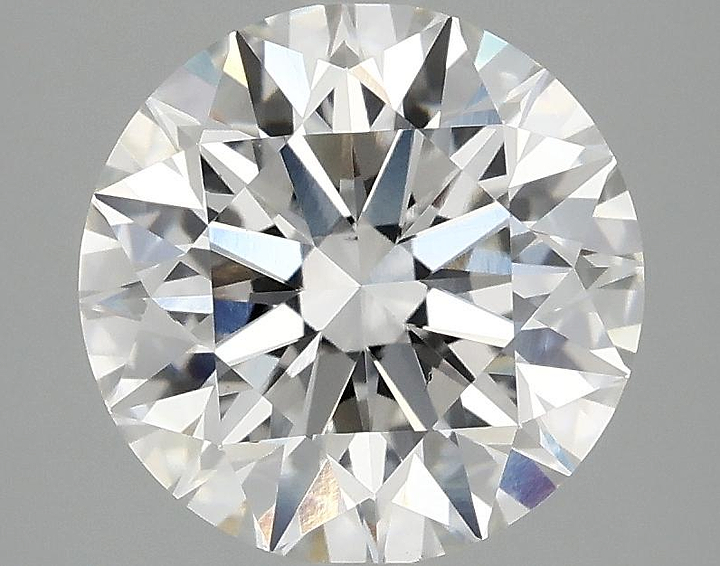 3.08 Carat Round Shaped Excellent Cut VS1 IGI Certified Lab Grown Diamond
